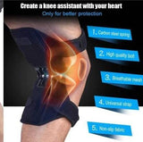 Knee pad Booster, 1/2 Piece of Knee pad Support Device, can Improve The Flexibility of Squatting, Weightlifting and Safe Rock Climbing